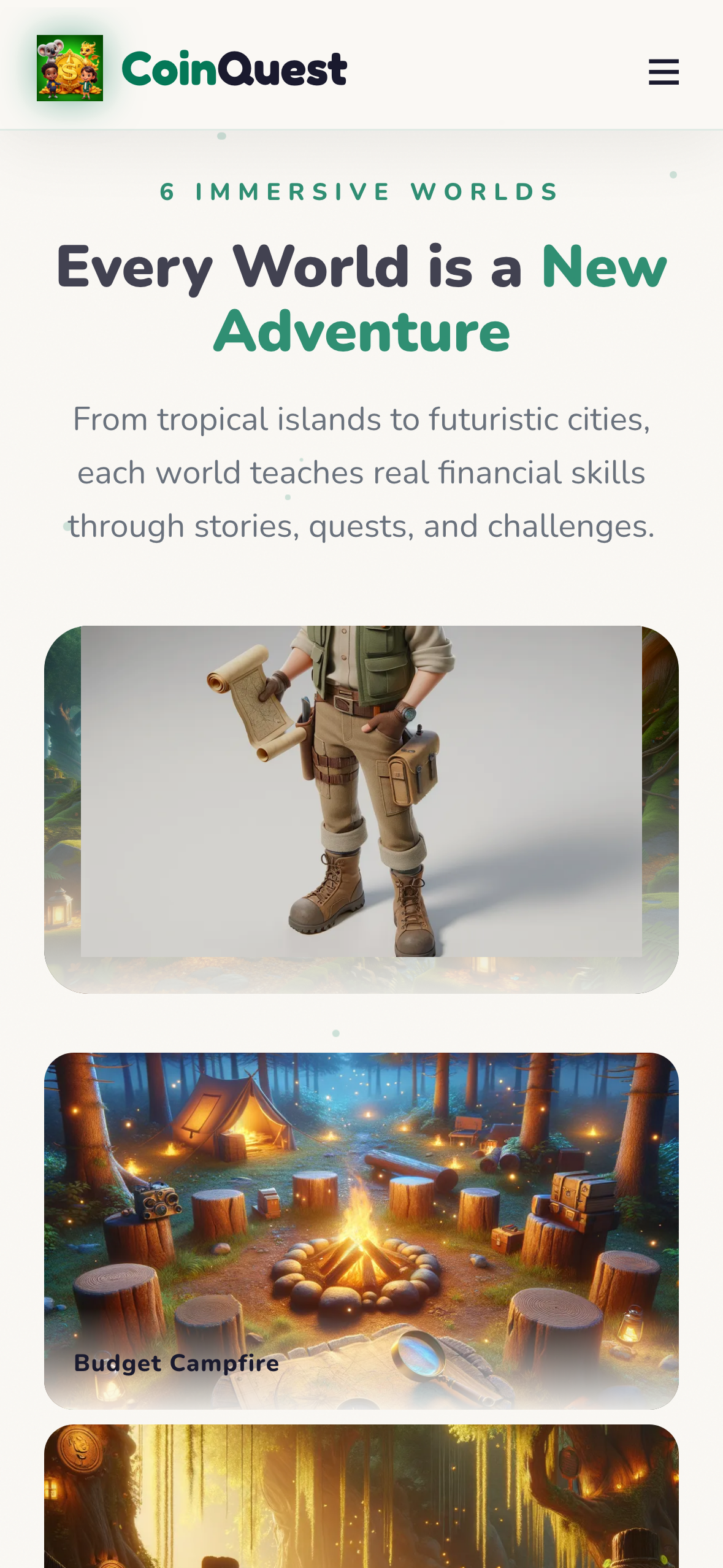 CoinQuest learning module