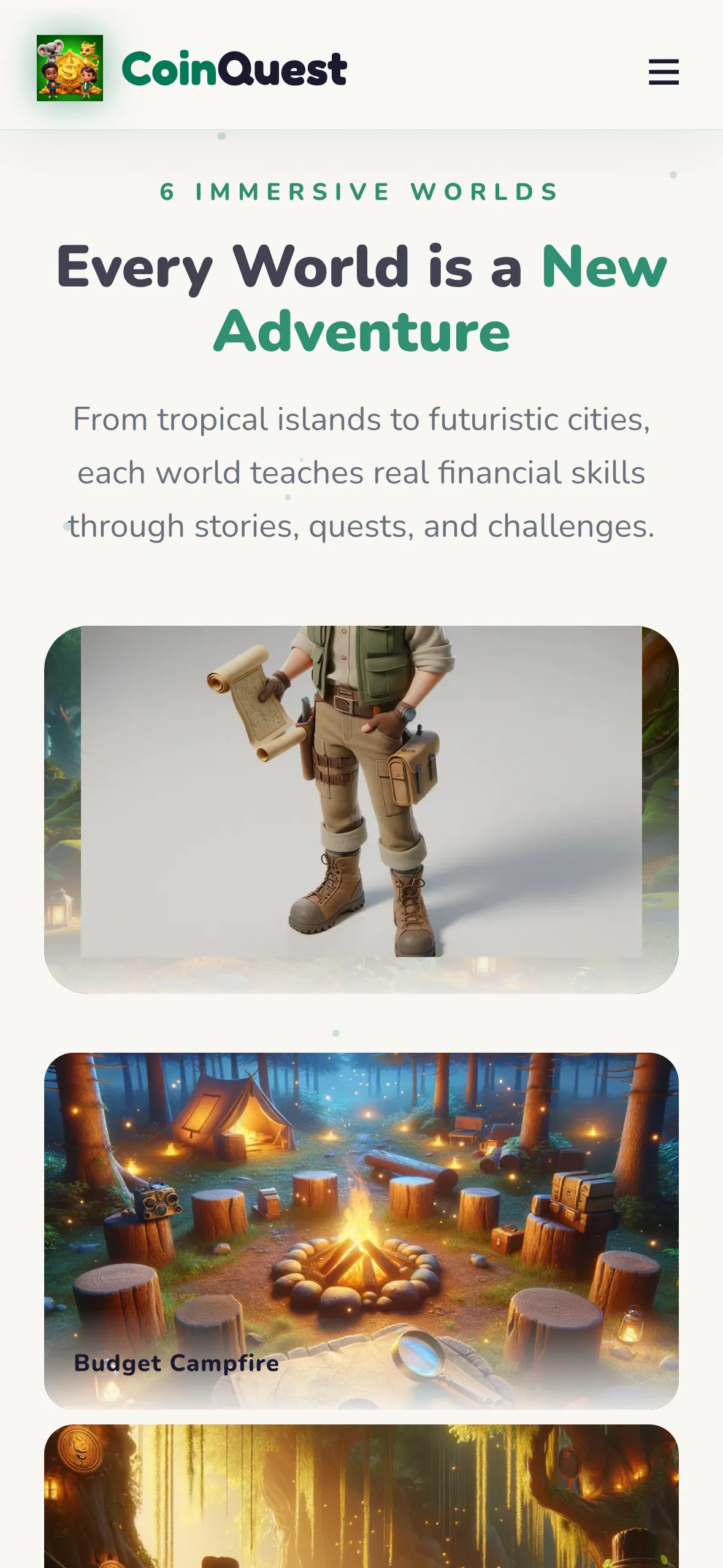 CoinQuest learning module