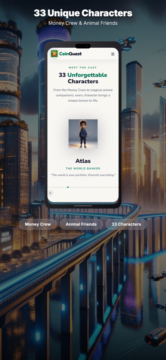 CoinQuest avatar collection