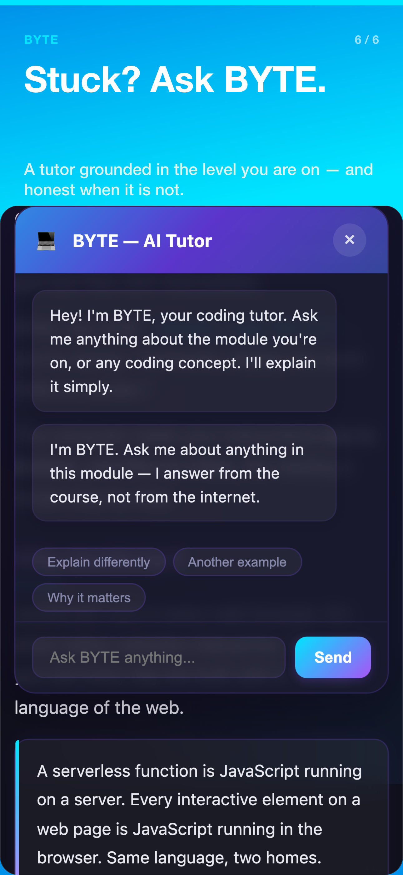 BYTE by Reaves screen 6 of 6